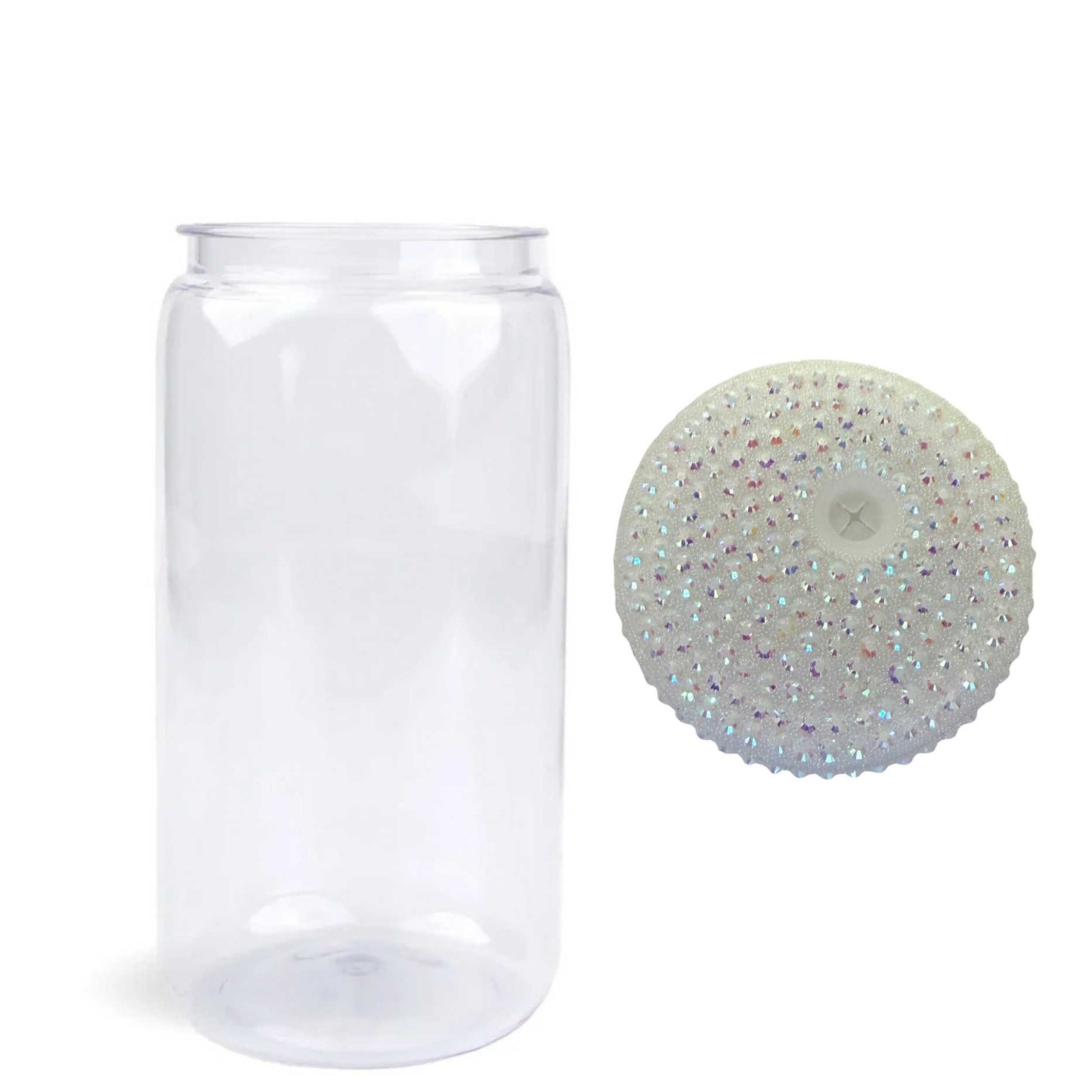 ✨ Bling Lid Tumblers! Glam 16 oz Acrylic Drinkware in Color Options