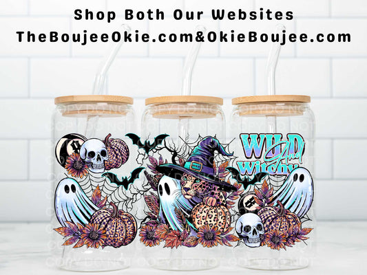 Wild And Witchy Uv Dtf Wrap Double Sided