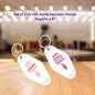 Set of 2 Uv Dtf Motel Key Chain Decals Zero Chill Maximum Thrill